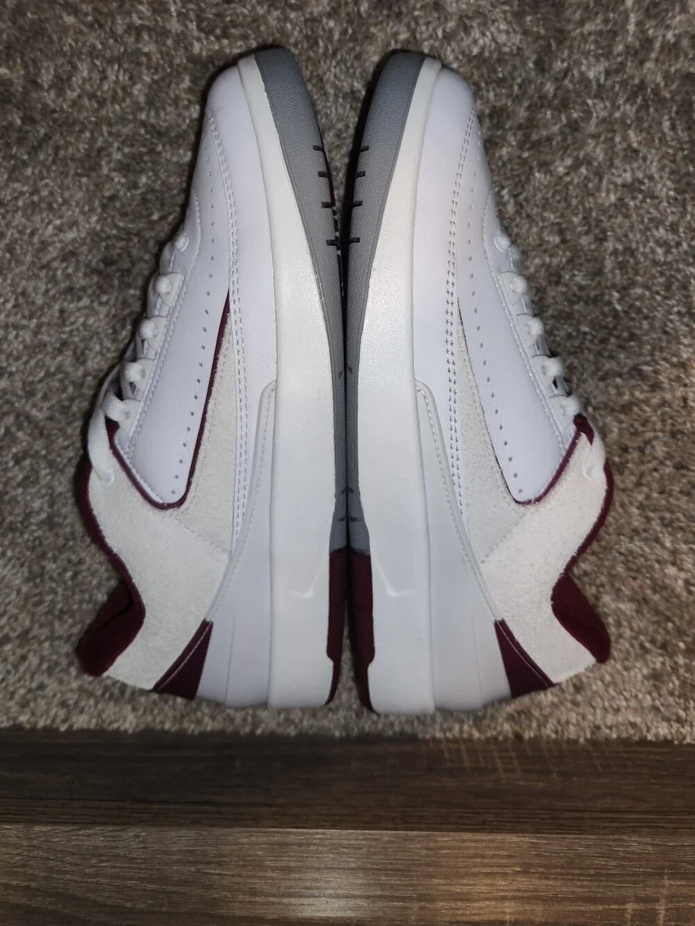 AUTHENTIC AIR JORDAN 2 LOW CHERRYWOOD SIZE 8.5